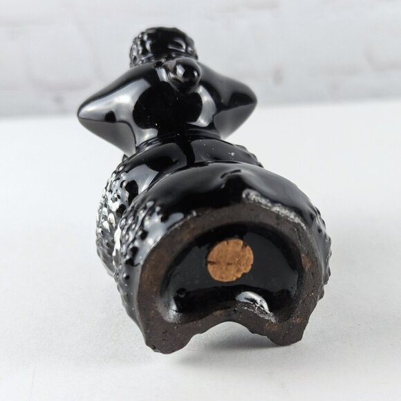 Vintage 50s/60s Black Poodle Ceramic Salt Shaker - Picture 8 of 9